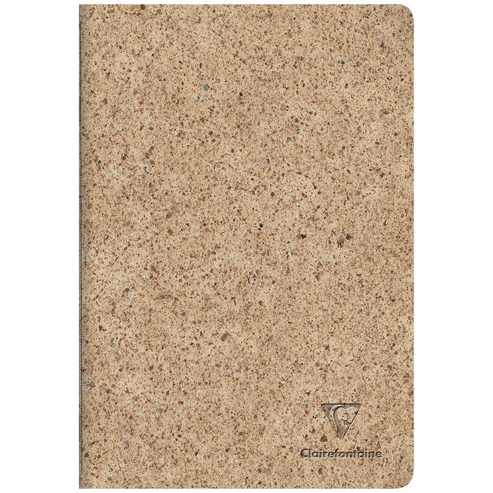 Clairefontaine Cocoa Stapled Notebook A4 by Clairefontaine at Cult Pens