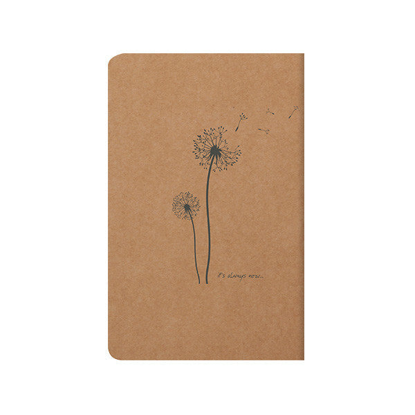 Clairefontaine Flying Spirit Notebook Kraft Cover 110x170 by Clairefontaine at Cult Pens