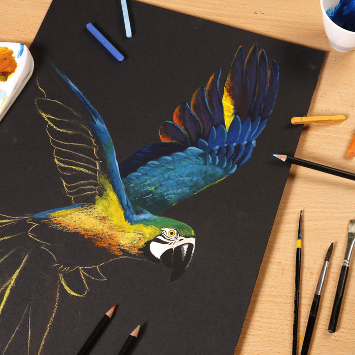 Clairefontaine Paint On Black Pad A5 by Clairefontaine at Cult Pens