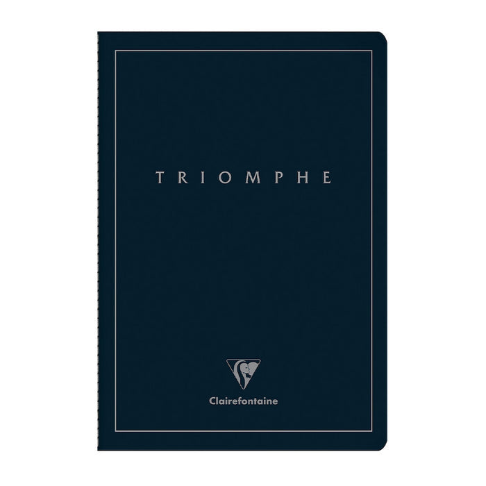 Clairefontaine Triomphe Notebook Black A4 by Clairefontaine at Cult Pens