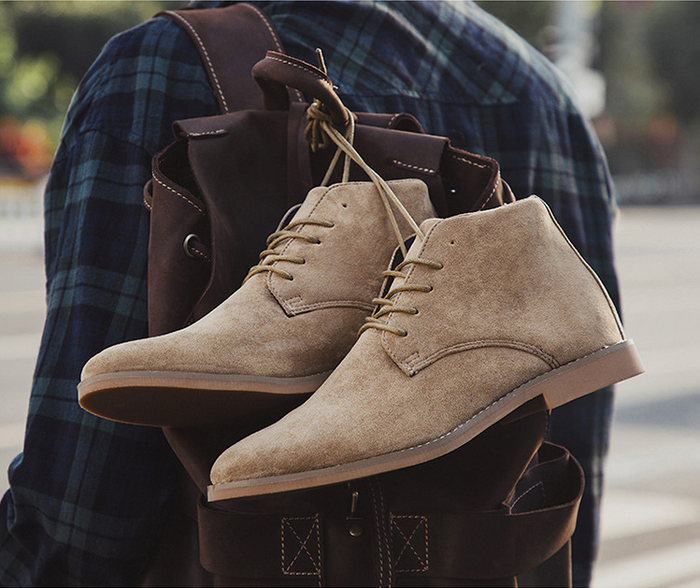 Classic Martin Desert Boot Khaki-High
