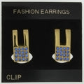 CLIP-ON SWAROVSKI CRYSTAL EARRINGS