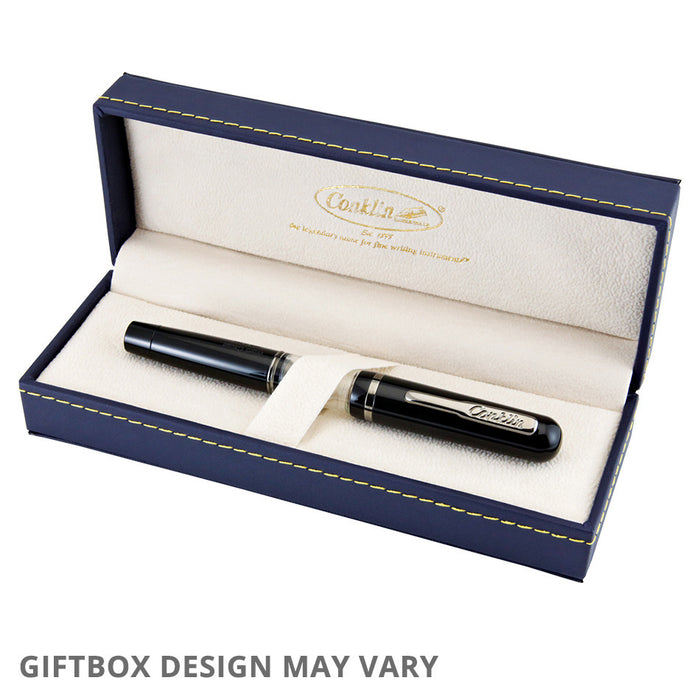 Conklin Heritage Word Gauge Fountain Pen Turquoise by Conklin at Cult Pens