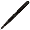 Conklin Mark Twain Crescent Filler 1898 Fountain Pen Limited Edition Superblack Gunmetal by Conklin at Cult Pens