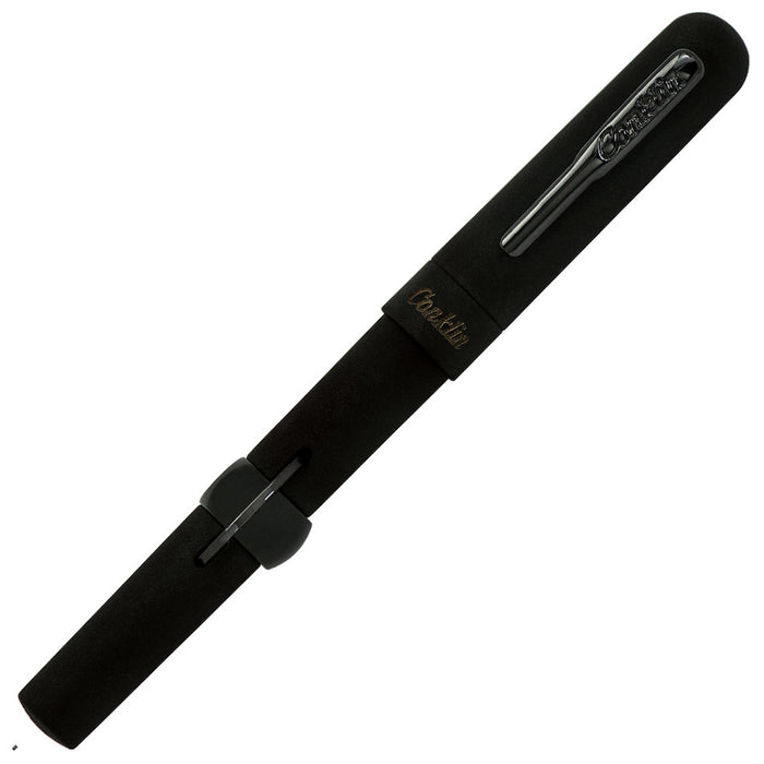 Conklin Mark Twain Crescent Filler 1898 Fountain Pen Limited Edition Superblack Gunmetal by Conklin at Cult Pens
