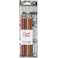 Conté à Paris Sketching Pencil Set of 6 Sanguine