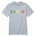 Cookies Represent Flocked Tee Grey - Dousedshop