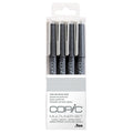Copic MultiLiner Drawing Pen Set of 4 Cool Grey by Copic at Cult Pens