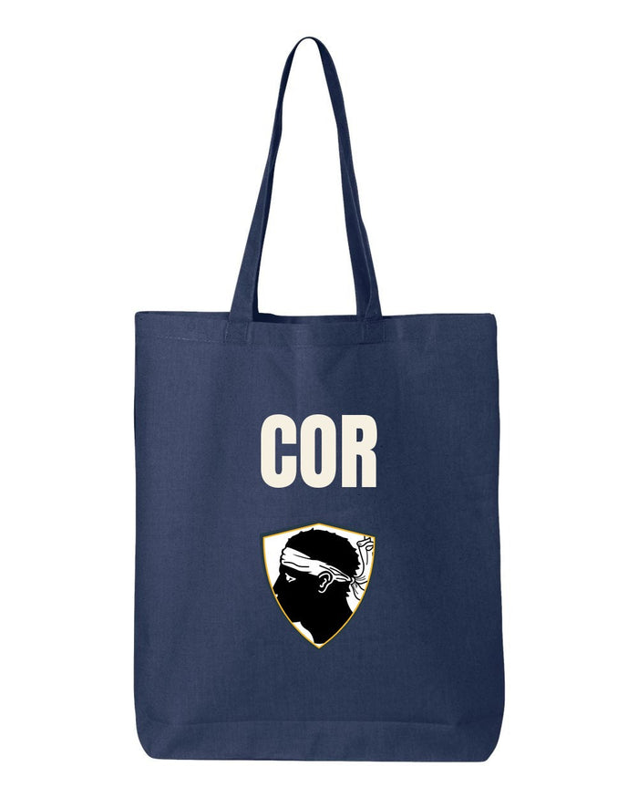 Corsica Soccer Tote Bag — National Crest Badge | NYC Factory
