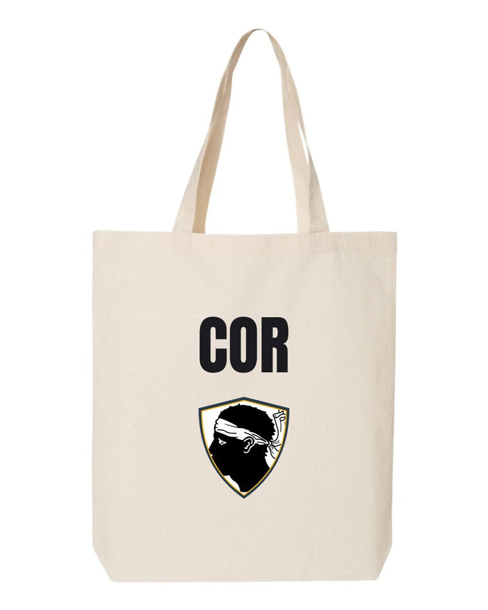 Corsica Soccer Tote Bag — National Crest Badge | NYC Factory