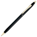 Cross Classic Century Ballpoint Pen Black with Gold Trim by Cross at Cult Pens