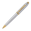 Cross Townsend Ballpoint Pen Medalist Chrome and Gold by Cross at Cult Pens