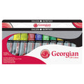 Daler-Rowney Georgian Oil Paint Selection Set of 10 by Daler-Rowney at Cult Pens