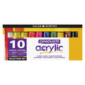 Daler-Rowney Graduate Acrylic Paint 38ml Selection Set of 10 by Daler-Rowney at Cult Pens