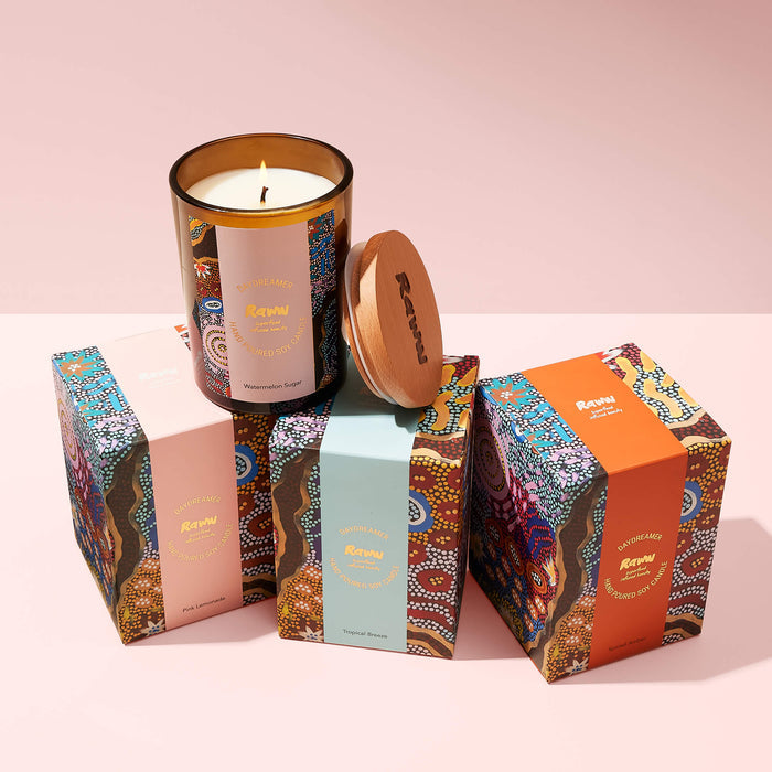 Daydreamer Soy Candle (Watermelon Sugar) | RAWW Cosmetics | Lifestyle 01