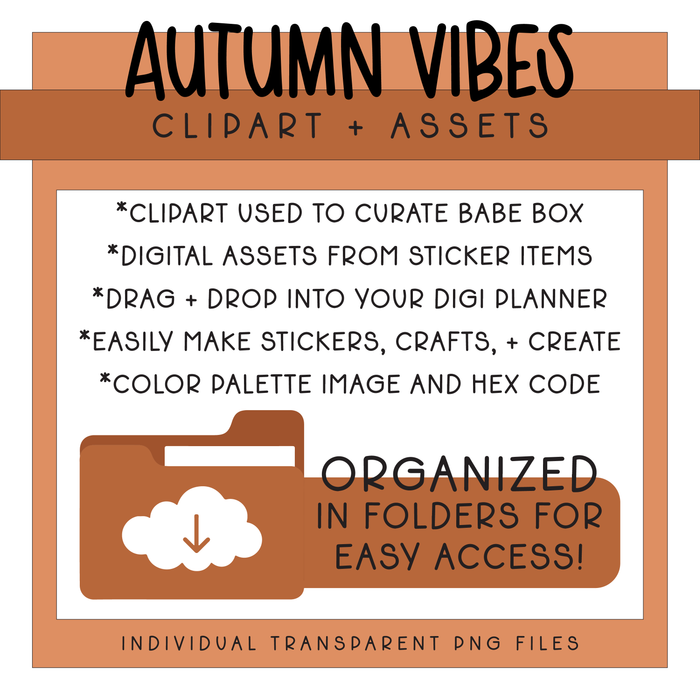 Deluxe Digital Autumn Vibes Bundle