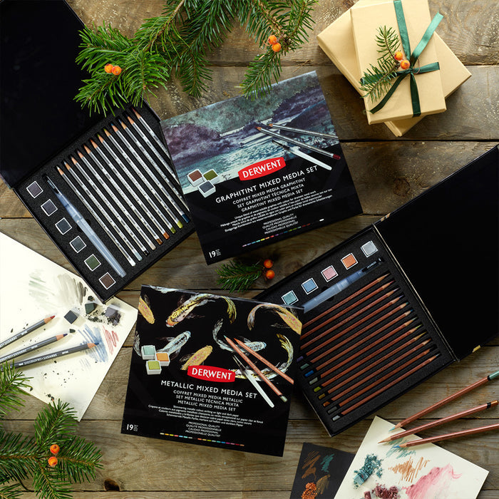 Derwent Graphitint Mixed Media Set by Derwent at Cult Pens