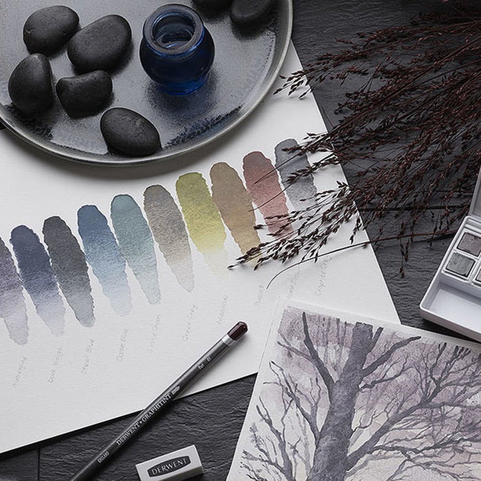 Derwent Graphitint Paint Pan Travel Set by Derwent at Cult Pens