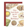 Dim Sum Birthday Card