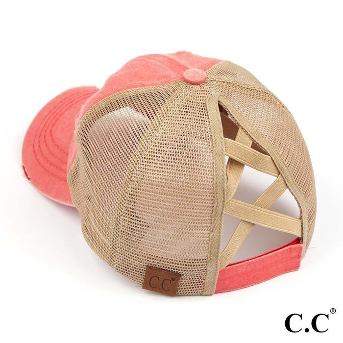 Distressed Pony Caps