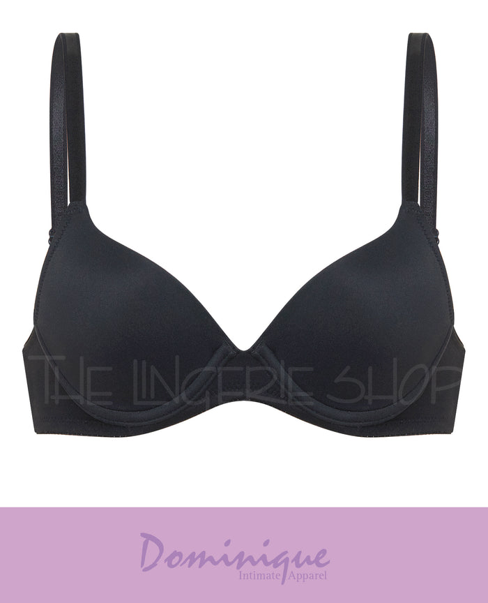 Dominique 3500 Aimee Everyday Underwire T-Shirt Bra Black