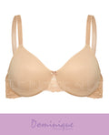 Dominique 7309 Lena Everyday Lace Minimizer Bra Nude