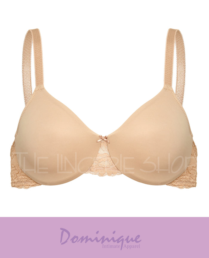 Dominique 7309 Lena Everyday Lace Minimizer Bra Nude