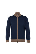 Double Full Zip Sweater