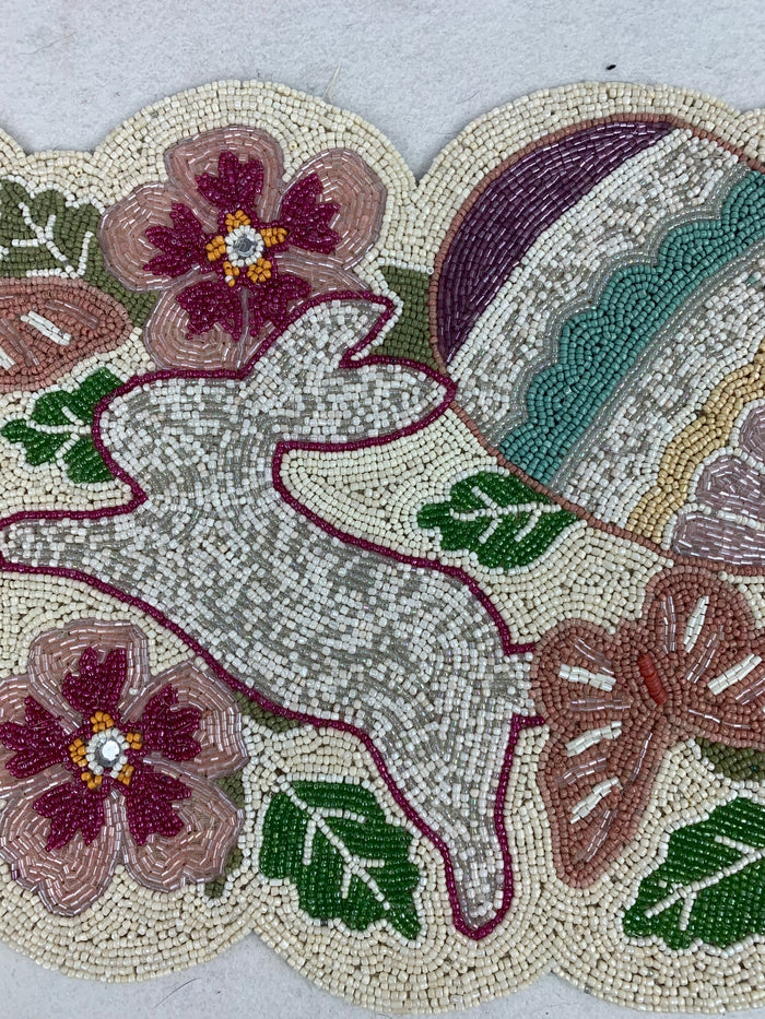 Easter and Spring Hand Beaded Centerpiece
