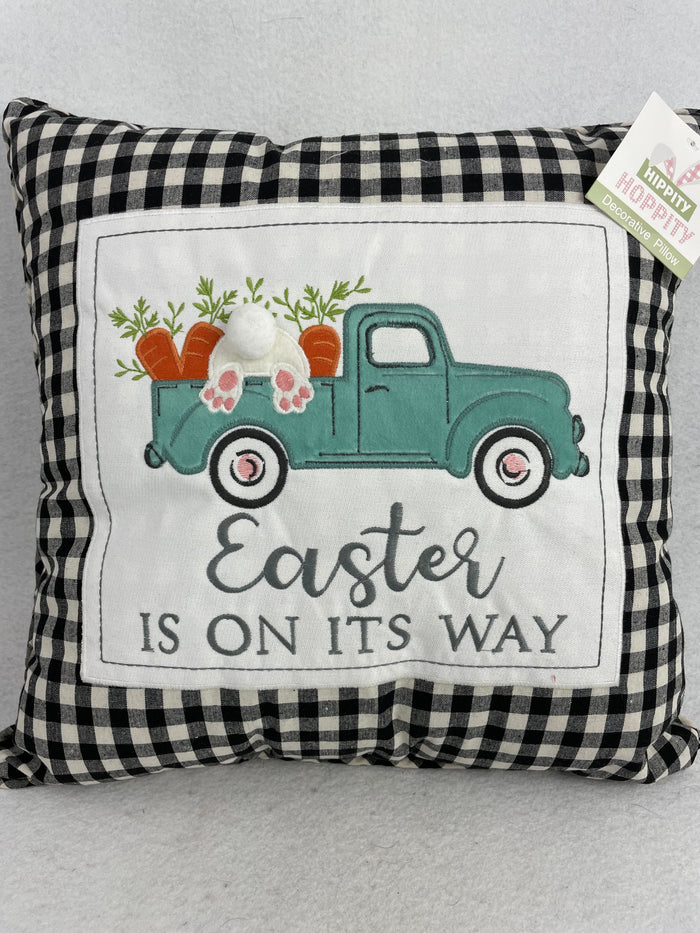 Easter Is On Its Way Pillow