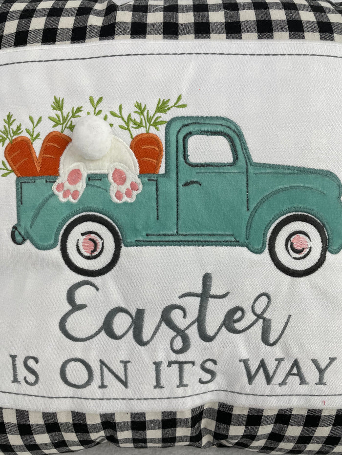 Easter Is On Its Way Pillow
