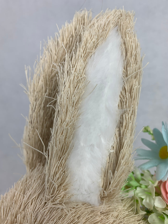 Easter Large Bunny Carrying Backpack with Flowers