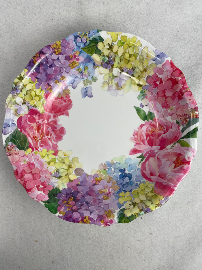 Easter Spring Flower Garden Melamine Large Bowl