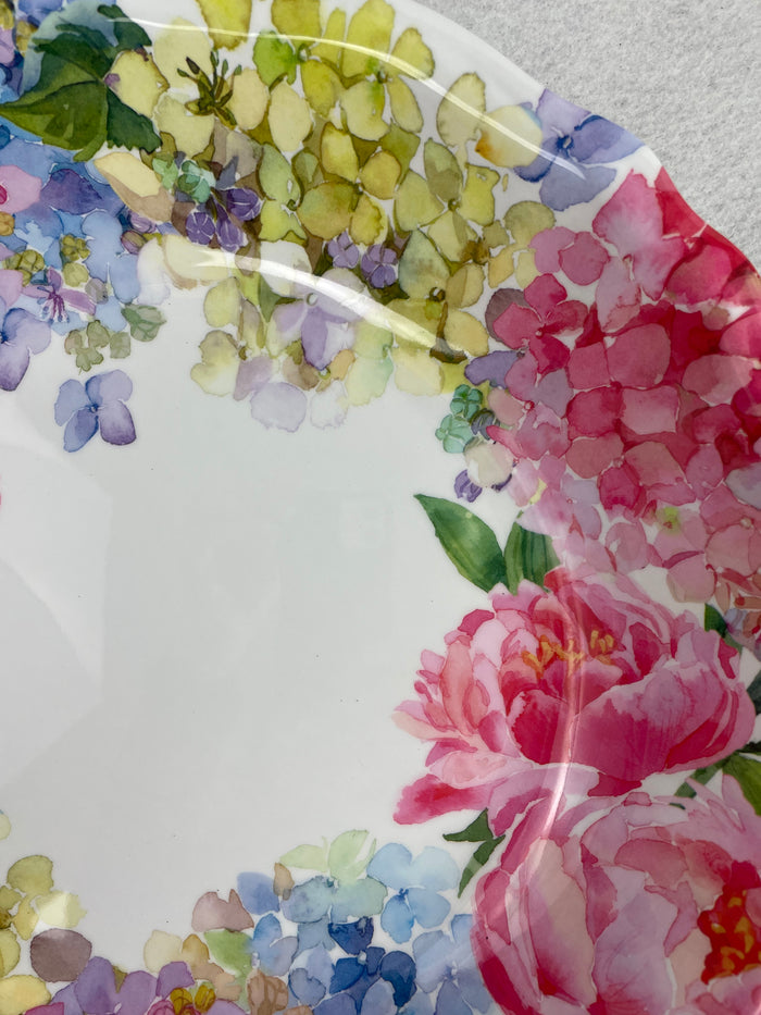Easter Spring Flower Garden Melamine Large Bowl