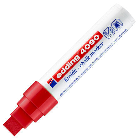 edding 4090 Chalk Marker Chisel by edding at Cult Pens