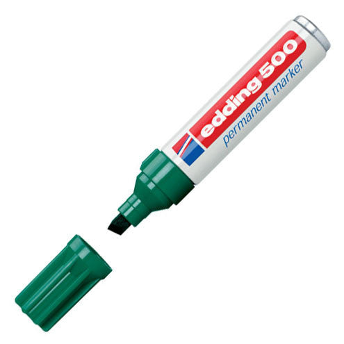edding 500 Permanent Marker Pen Chisel by edding at Cult Pens