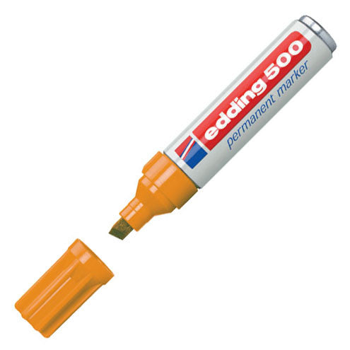 edding 500 Permanent Marker Pen Chisel by edding at Cult Pens