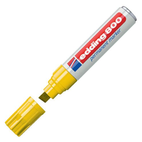 edding 800 Permanent Marker Pen Chisel by edding at Cult Pens