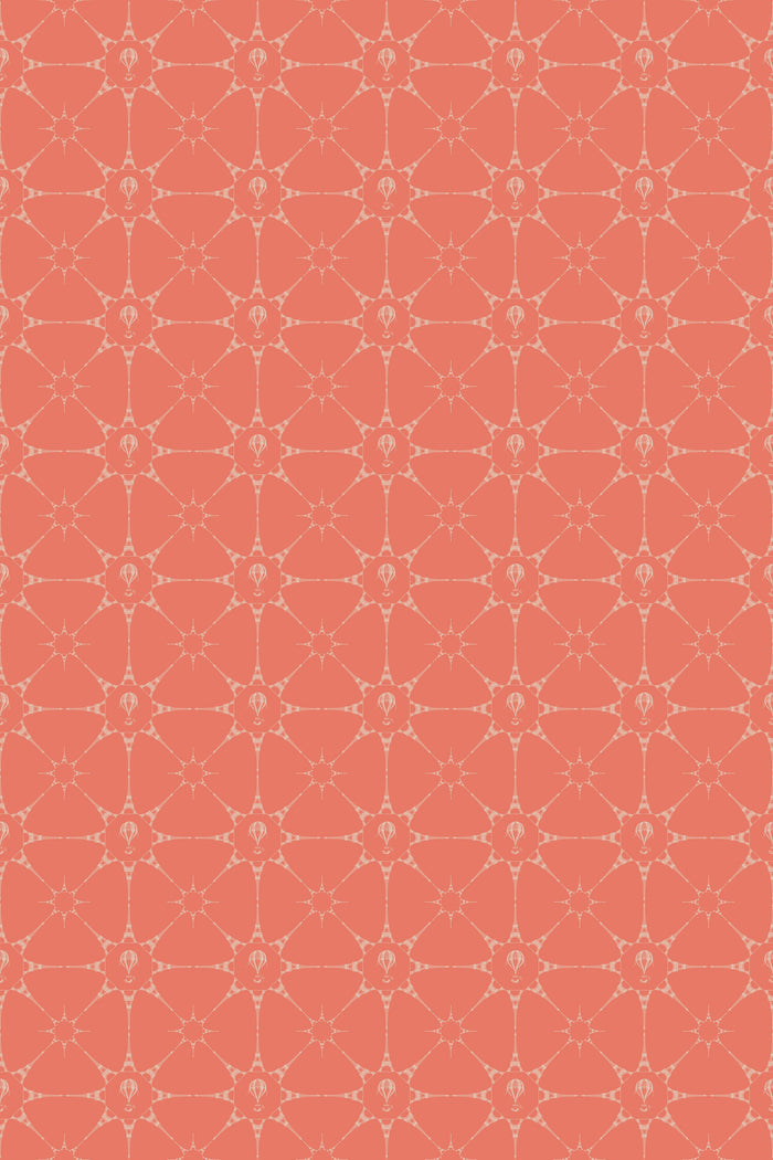 Eiffel Tower Stars / Coral