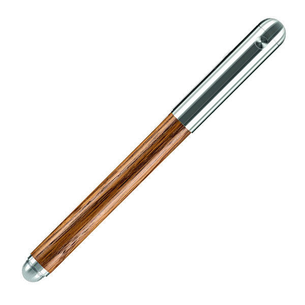 e+m Contract Long Fountain Pen Aged Oak by e+m at Cult Pens