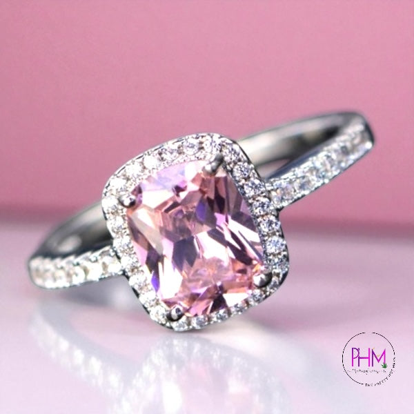 Enchanted Pink Topaz Ring