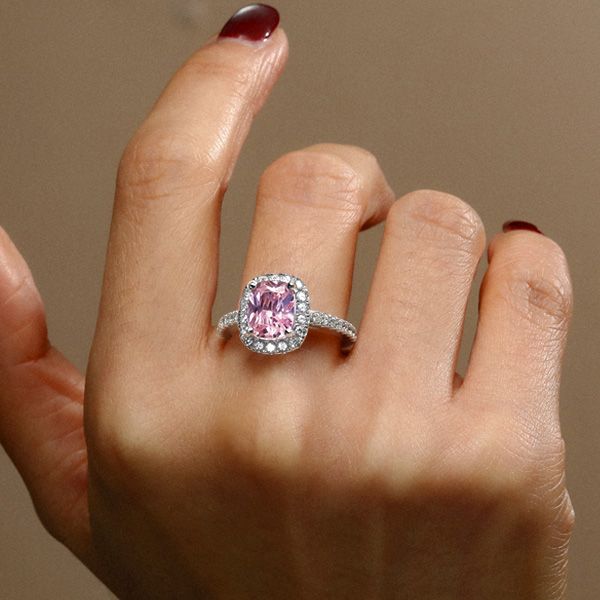 Enchanted Pink Topaz Ring