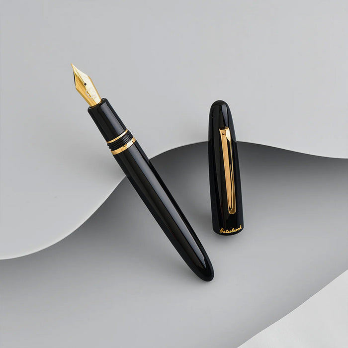 Esterbrook Estie Fountain Pen Ebony With Gold Trim
