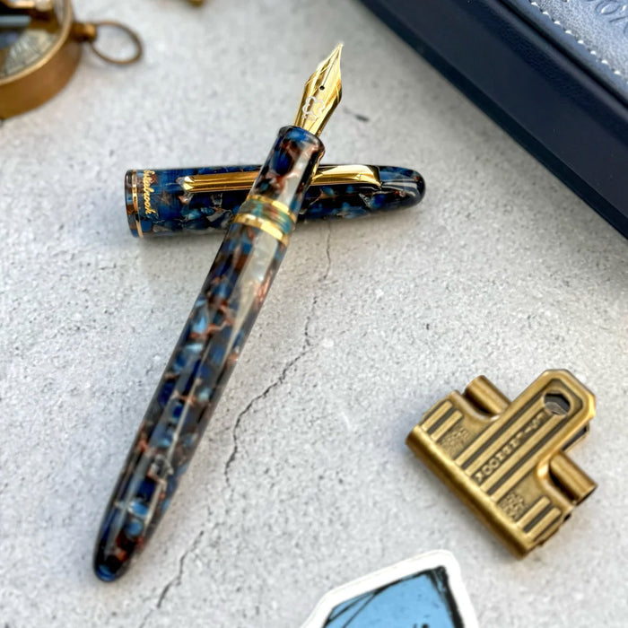 Esterbrook Estie Fountain Pen Nouveau Bleu with Gold Trim