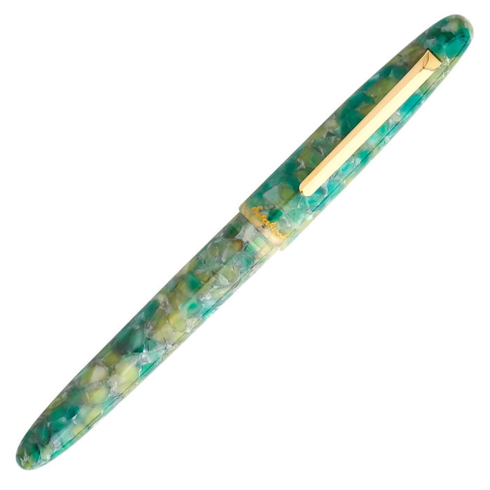 Esterbrook Estie Fountain Pen Sea Glass with Gold Trim