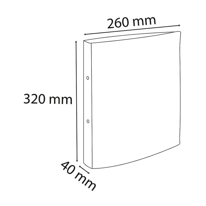 Exacompta Eterneco Ringbind Folder 2 Ring A4 by Exacompta at Cult Pens