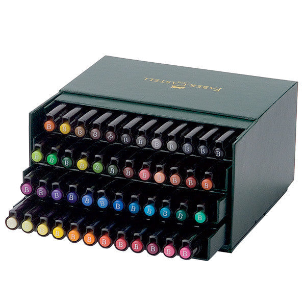 Faber-Castell Pitt Artist Brush Pen Set of 48 by Faber-Castell at Cult Pens