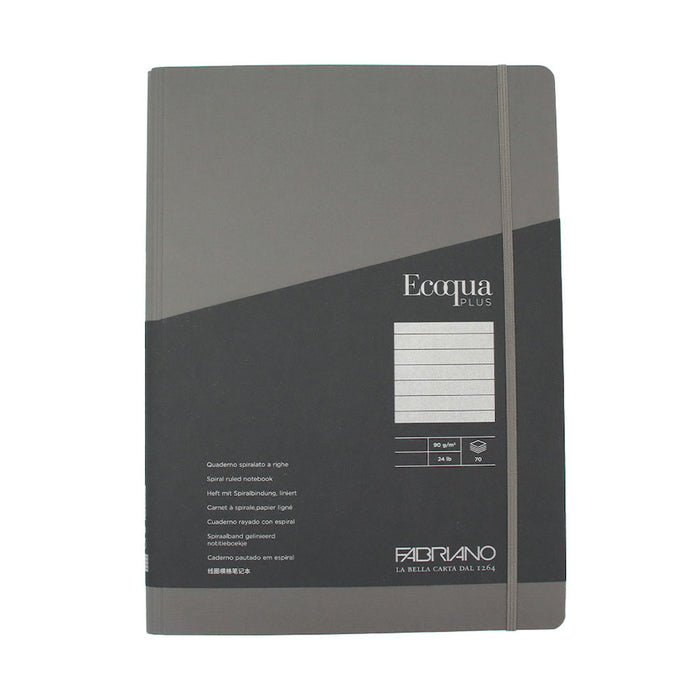 Fabriano EcoQua Plus Hidden Spiral Notebook A4 by Fabriano at Cult Pens