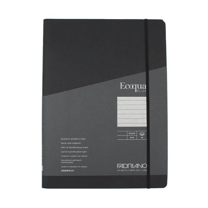 Fabriano EcoQua Plus Hidden Spiral Notebook A4 by Fabriano at Cult Pens