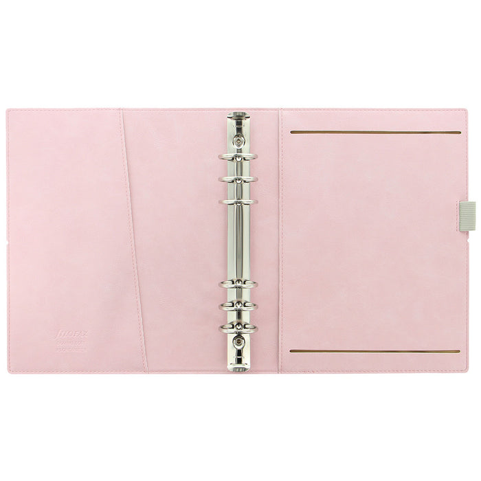 Filofax Domino A5 Organiser Soft Pale Pink by Filofax at Cult Pens